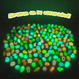 Squishies con brillo en la oscuridad - Pack de 160 detalles de cumpleaños