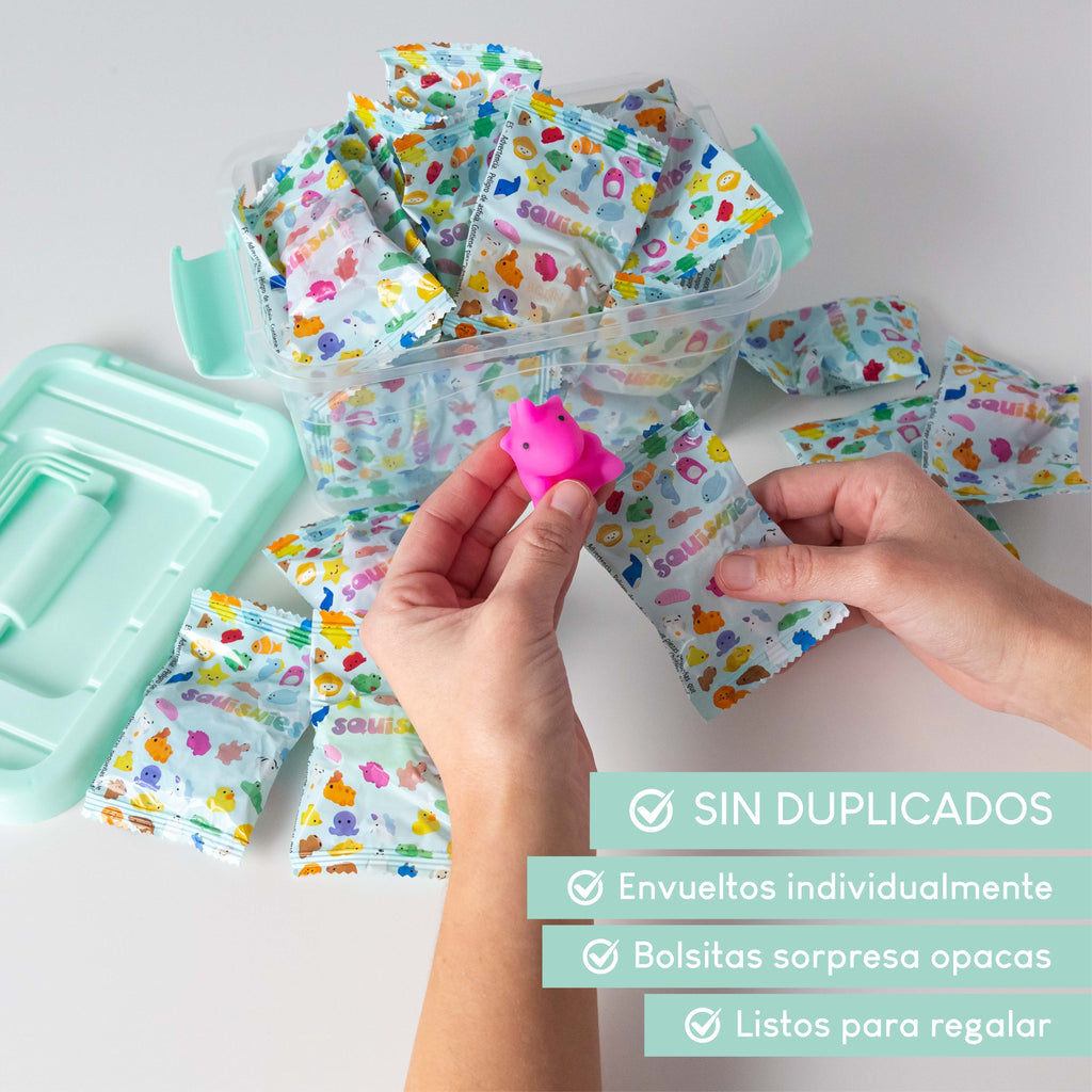 Squishies - Pack de 40 detalles de cumpleaños