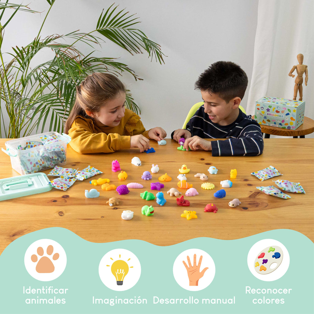 Squishies - Pack de 40 detalles de cumpleaños