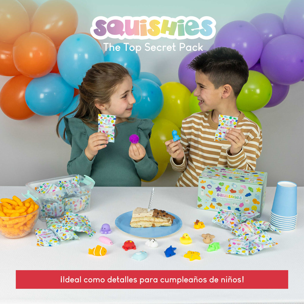 Squishies - Pack de 40 detalles de cumpleaños