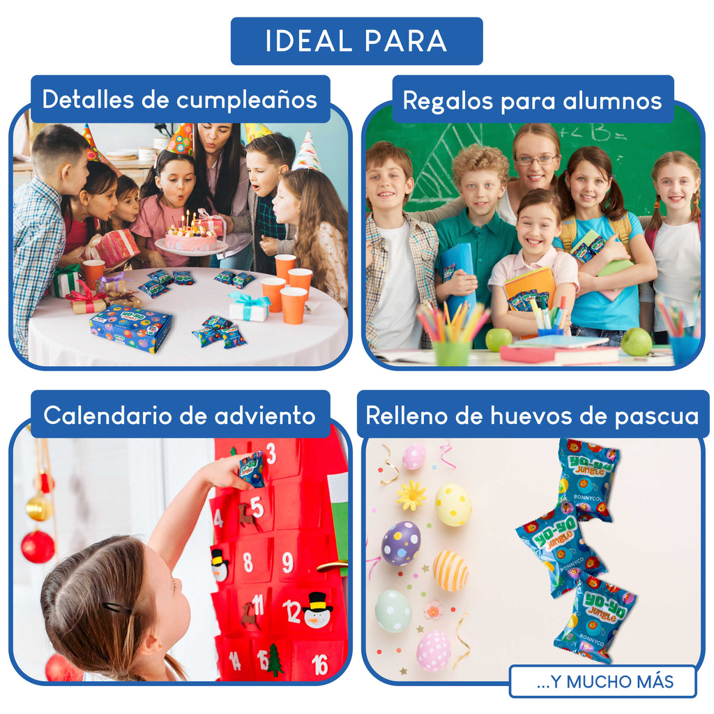 Yo-Yo - Pack de 16 detalles de cumpleaños