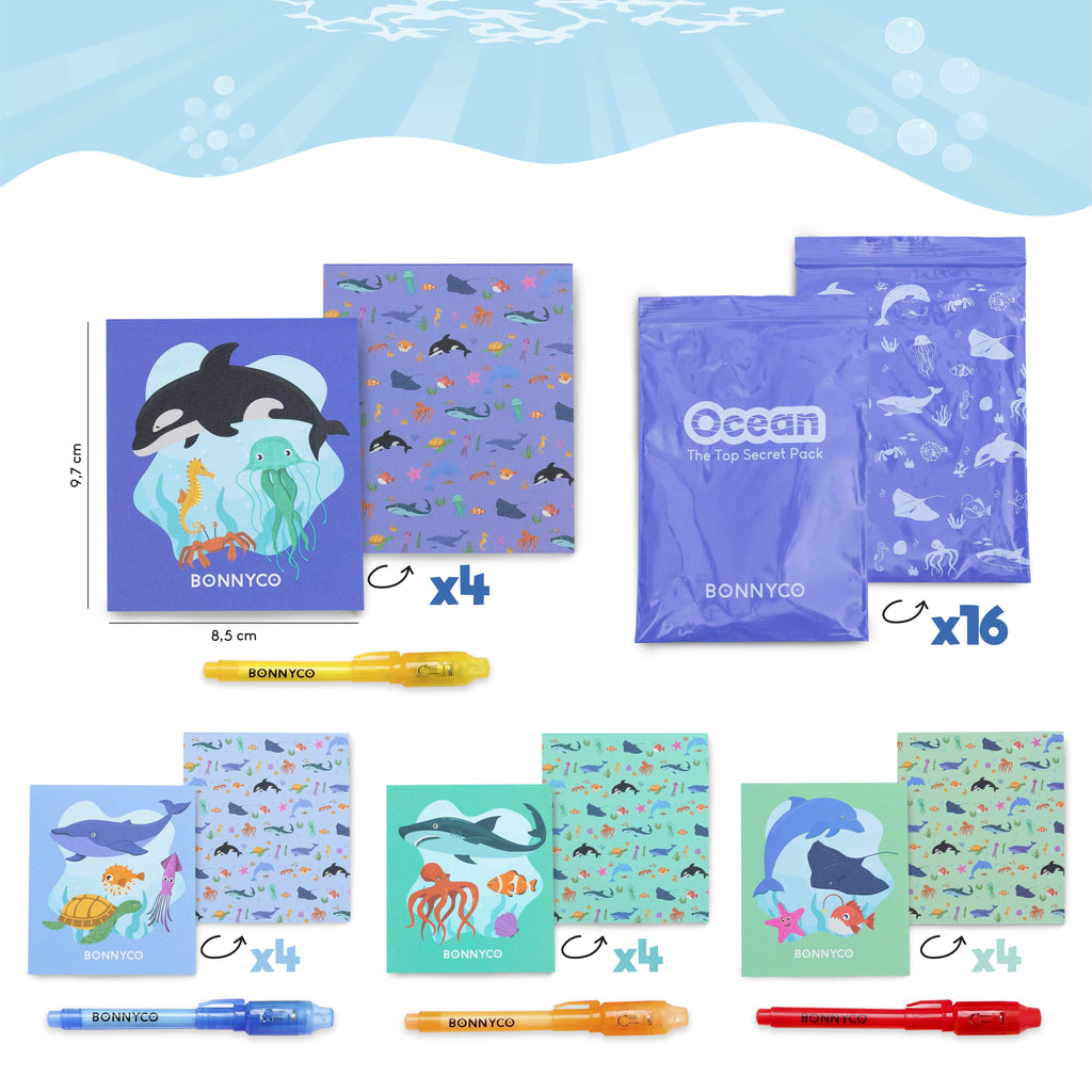Océano Top Secret Pack 16