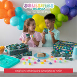 Squishies con brillo en la oscuridad - Pack de 80 detalles de cumpleaños