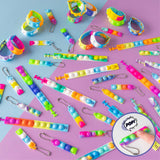 Bracelets Pop It - Pack de 30 detalles de cumpleaños