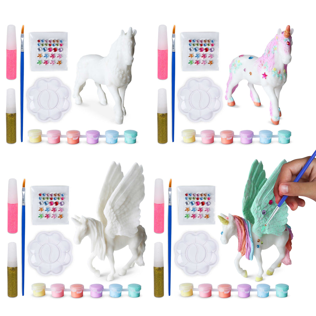 Pack “Unicorns Party” con 4 bolsas individuales para regalo de cumpleaños