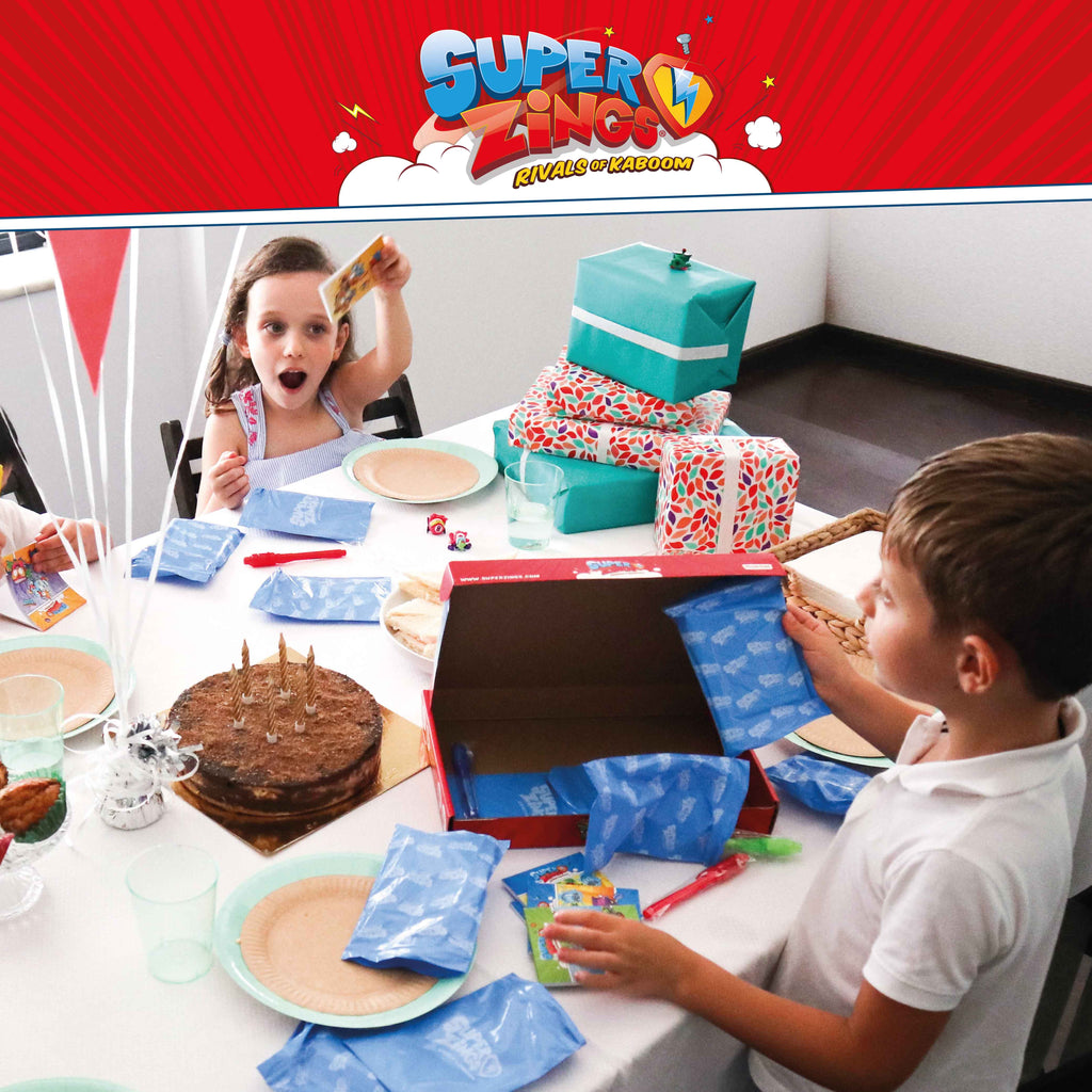 SuperZings Top Secret Pack ideal para regalar a los niños del cumpleaños, celebración infantil o la vuelta al cole de los niños. Regalos para niños de 3 años. Regalos de SuperZings divertidos y originales